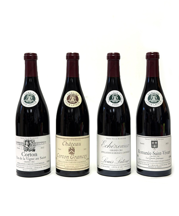 Louis Latour Chateau Corton Grancey Grand Cru Wine Basket